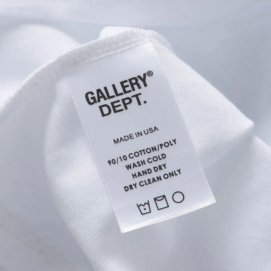 GALLERY.DEPT New Short Sleeve Model Number: 3297P110 Color: White Dark Gray Size: S M L XL